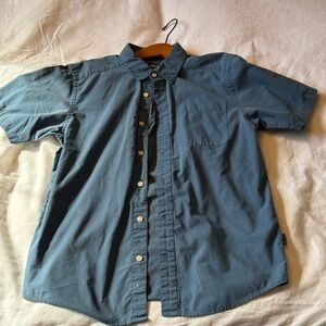 Patagonia Organic Cotton Blue Shirt